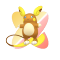 Raichu d'Alola Raichu d'Alola