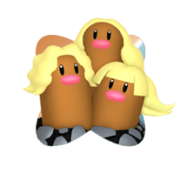 Triopikeur d'Alola Triopikeur d'Alola