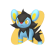 Luxio ♀ Luxio ♀