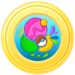 Médaille Kanto Or Médaille Kanto Or